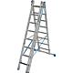 Multi-purpose ladder, three-piece