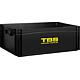 Transport box TBS black 600 x 400 x 220 mm without lid