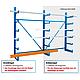 Kragarm-Grundregal einseitig mit 6 Ebenen Anwendung 1