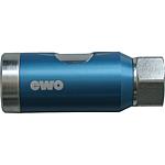 Compressed air safety couplings NW 7.2/7.4 internal thread