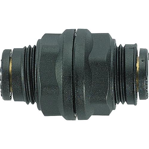 Bulkhead screw connection Rectupush