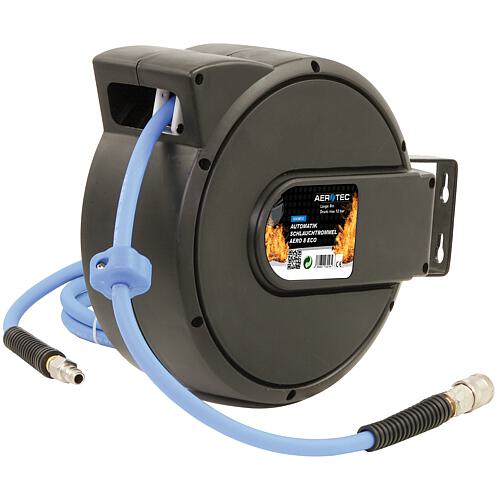 Compressed air hose drum, 8 metres Standard 1