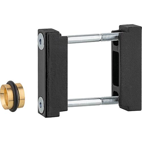 Fastening and connecting element variobloc
