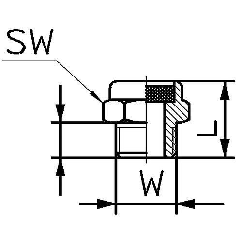 Silencer, sintered bronze Standard 2