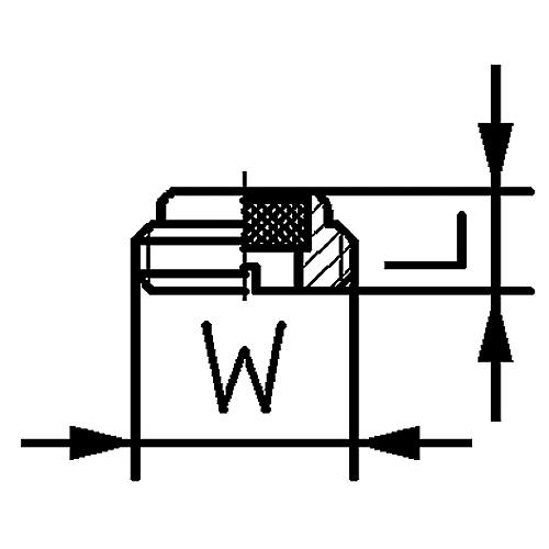 Schalldämpfer aus Sinterbronze Standard 2