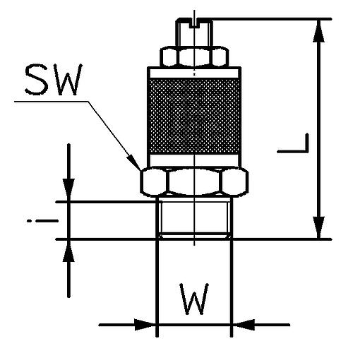 Drosselschalldämpfer aus Sinterbronze Standard 2