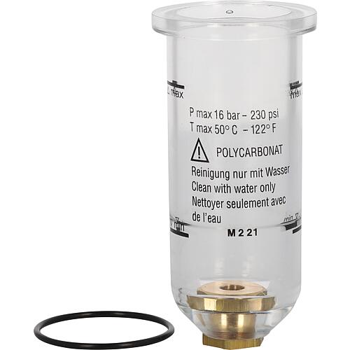 Plastic Cup for Lubricator Standard 1