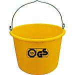 Cold-resistant buckets and tubs