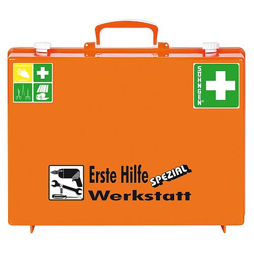Erste-Hilfe-Koffer Werkstatt Anwendung 1