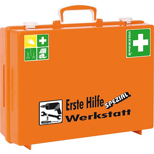 Erste-Hilfe-Koffer Werkstatt Anwendung 2