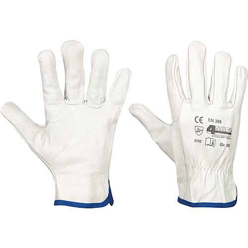 Nappa cowhide leather driver’s gloves HDN