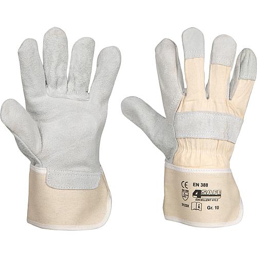 Gants de travail en cuir vachette HYLE Standard 1