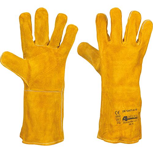 Gants de soudeur cuir vachette H580 Standard 1