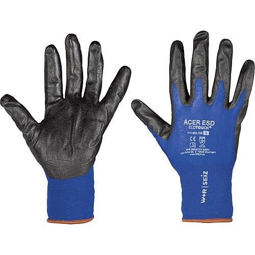 ESD work gloves, ACER Standard 1