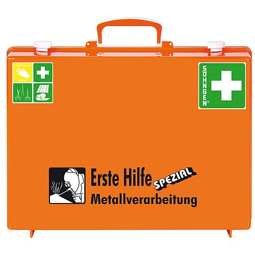 Erste-Hilfe-Koffer Metallbearbeitung Anwendung 1