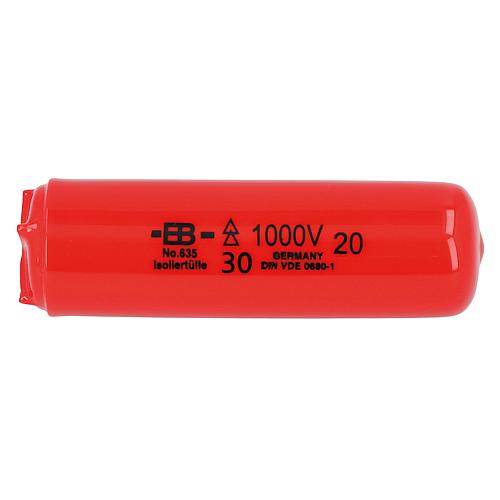 Bec enfichable auto-adhesif 30x120mm jusqu'a 1000V