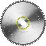 Circular saw blade for solid wood, coated and veneered panels