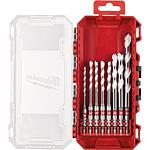Milwaukee Multi-purpose drill set, 8-piece, ø 4/5/5/6/6/8/10/12