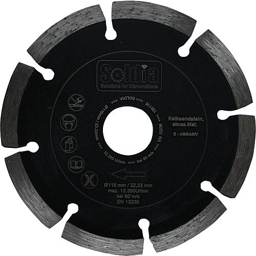 Diamond cutting disc E-ABRASIV Standard 1