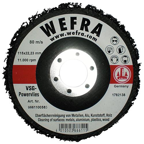 Fleece grinding disc VSG, for metals Standard 2