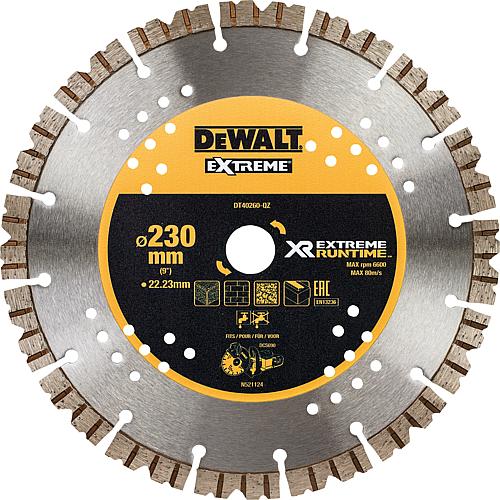 Diamond cutting disc XR Extreme Runtime Standard 1