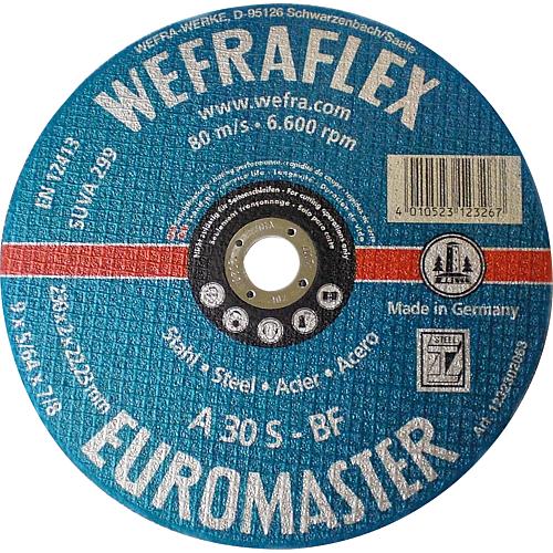 Cutting disc Euromaster A 30 S/A 30 S IB, straight, for steel, also alloyed, sheet metal, cast iron Anwendung 3