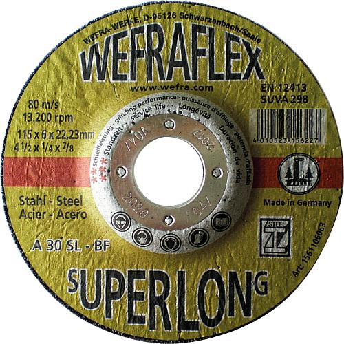 Grinding disc Super-Long A 30 SL, cranked, for metal Standard 1