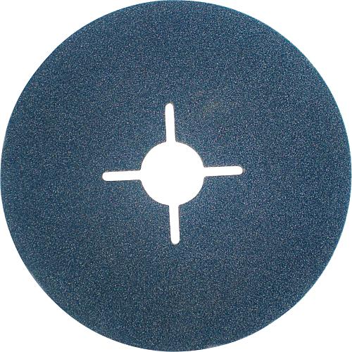 Fibre disc F-Z for stainless steel Size 125x22mm, PU 50, Grain Z120