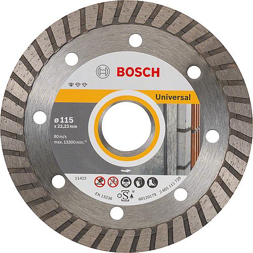 Diamond cutting disc Universal Turbo for concrete, breeze blocks, roof tiles and masonry, dry cutting Standard 1