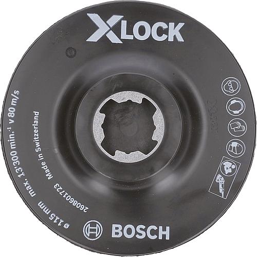Support plate BOSCH® with centre PIN and X-Lock attachment Standard 1