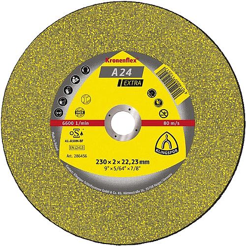 Kronenflex® cutting disk A 24 TZ Extra, for metal Standard 1