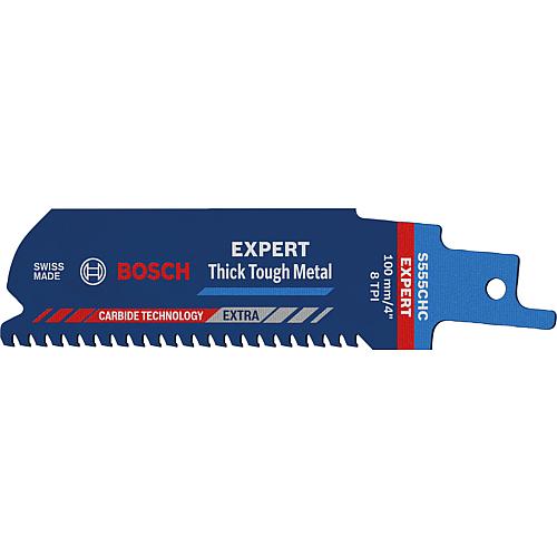 Sabre saw blades S555CHC for the hardest metal, CARBIDE TECHNOLOGY Standard 1