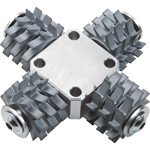 Cutter head complete flat for concrete sander (80 139 83) Standard 1