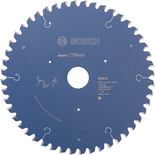 Circular saw blade Ø 216 x 30 x 2.4 with 48 teeth, for universal use in wood