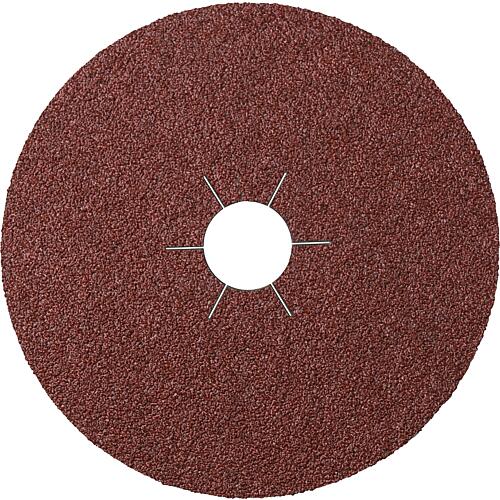 Fibre discs Klingspor CS561, 125 x 22 mm, grit 60, star hole, PU 25