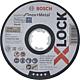Trennscheibe BOSCH® für Stahl und Edelstahl mit X-Lock Aufnahme, gerade Standard 1