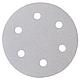 Hook-and-loop grinding plate, ø 225 mm, 6-hole for long neck grinders (80 852 15) Standard 1