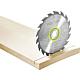 Circular saw blade for all wood-based materials, building material boards, soft plastics
