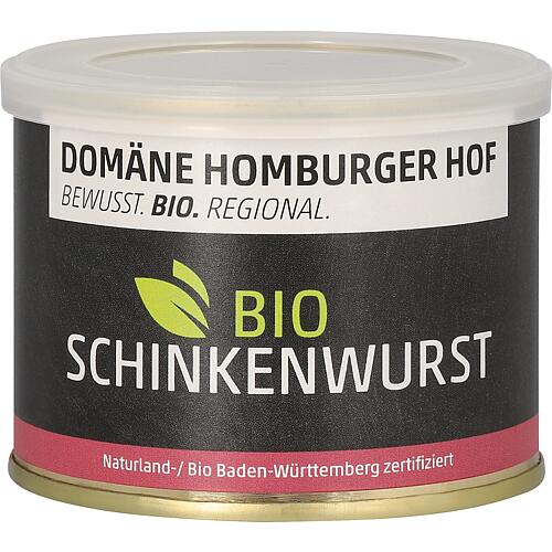 Bio Schinkenwurst, 200g Dose, VPE6 Standard 1