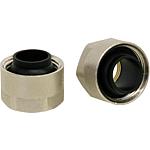 Compression fittings 3/4”, soft sealing