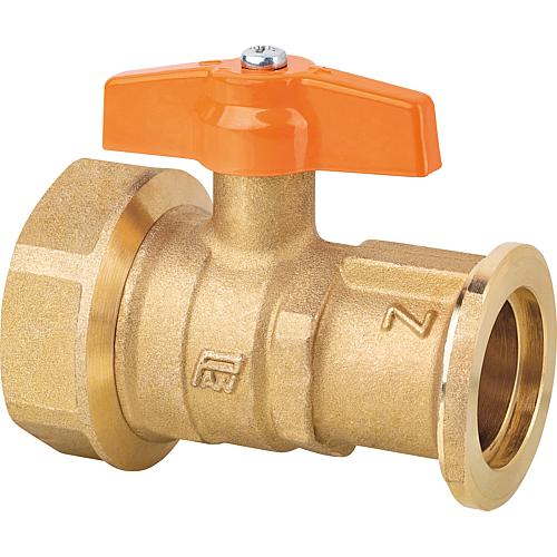 PAW pump ball valve (PK) DN 1" - 1 1/4" brass blank