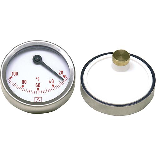 Eccentric contact thermometer 63 mm Standard 1