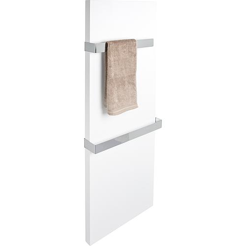 Hand towel holder for radiator Tropea Anwendung 1