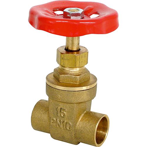 Shut-off valve made of brass Standard 1