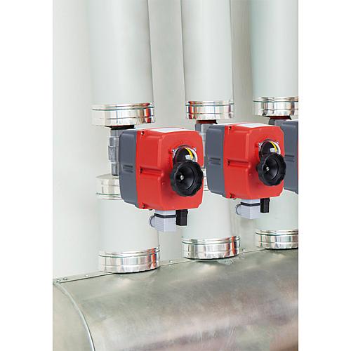 2-way electric ball valve, straight connection Anwendung 1