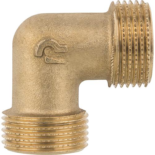 Brass elbow 90° (ET x ET) Standard 2