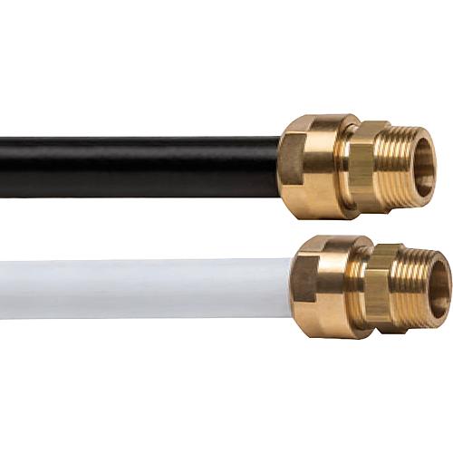 Brass clamp connectors 16 mm x DN 15 (½") ET Anwendung 2