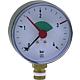 Heizungsmanometer 63 mm ø DN8 (1/4") radial Standard 1