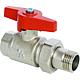 Ball valve IT x ET with butterfly handle Standard 1