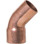 Copper soldering fitting
Elbow 45°, (i x a)